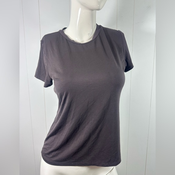 Alex Marie Tops - NWT Alex Marie Women's Size Small S Brown Short Sleeve T-shirt Casual Rayon